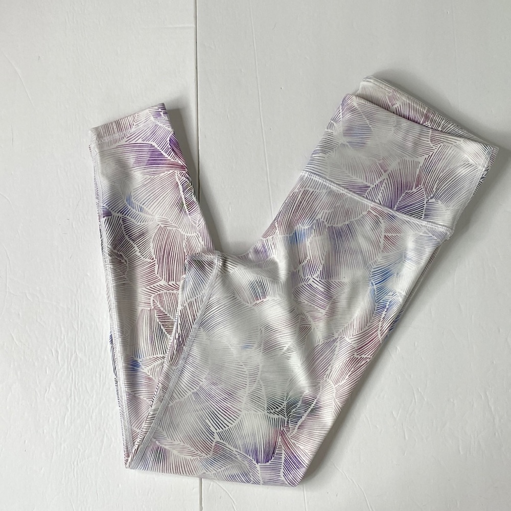 Gap Leaf Print Blackout Technology Legging, Medium!